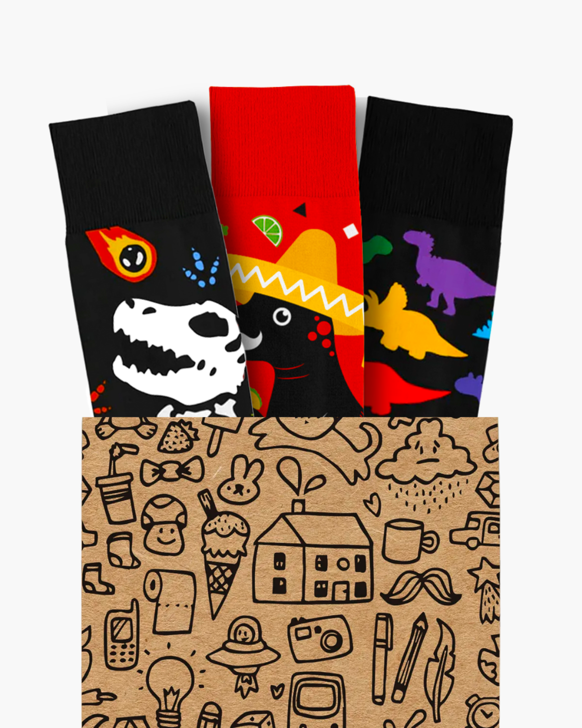 Paquete Dinosaurios 3 Pares