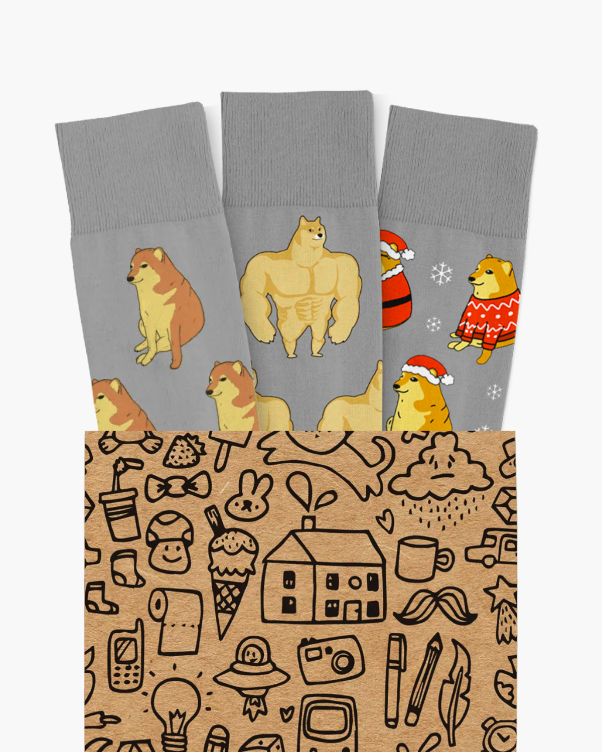 Paquete Cheems 3 Pares