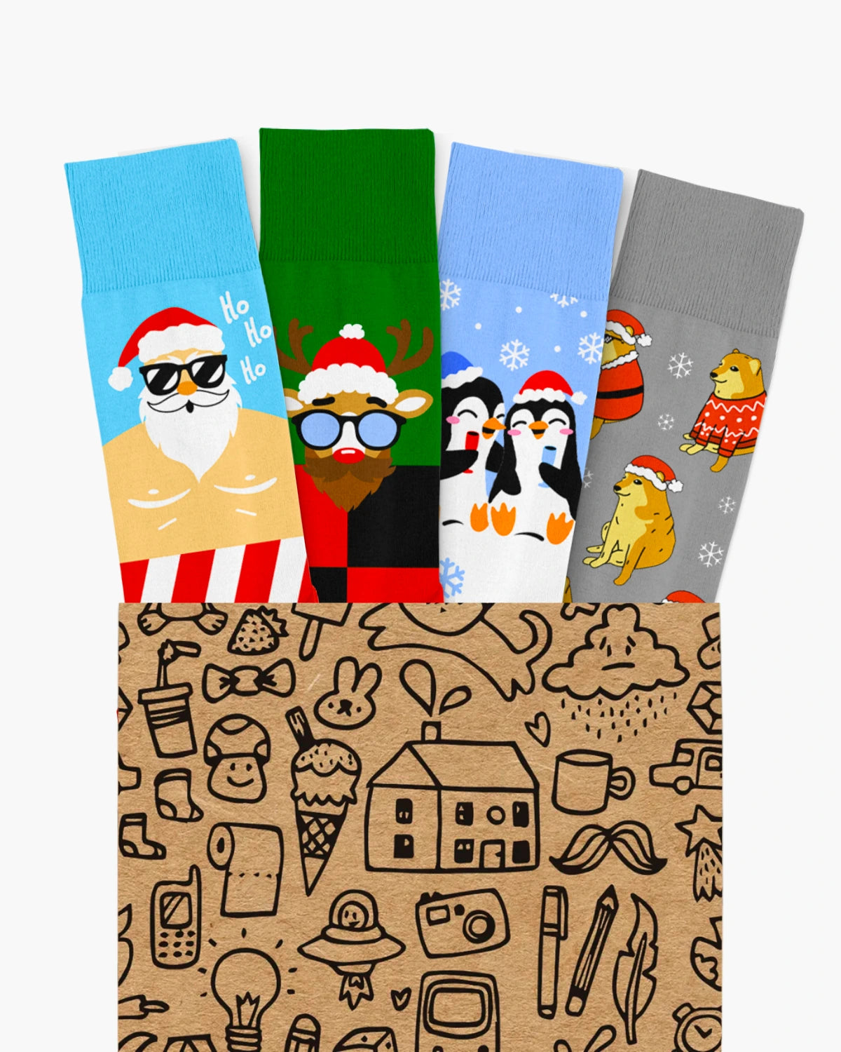 Paquete Navideño 4 Pares