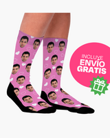 Calcetines Personalizados San Valentín Corazones