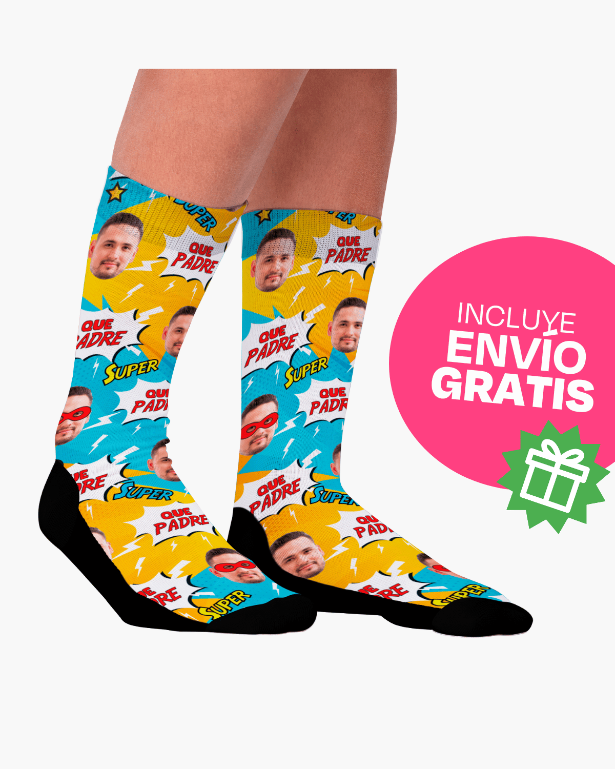 Calcetines Personalizados - Que Padre!