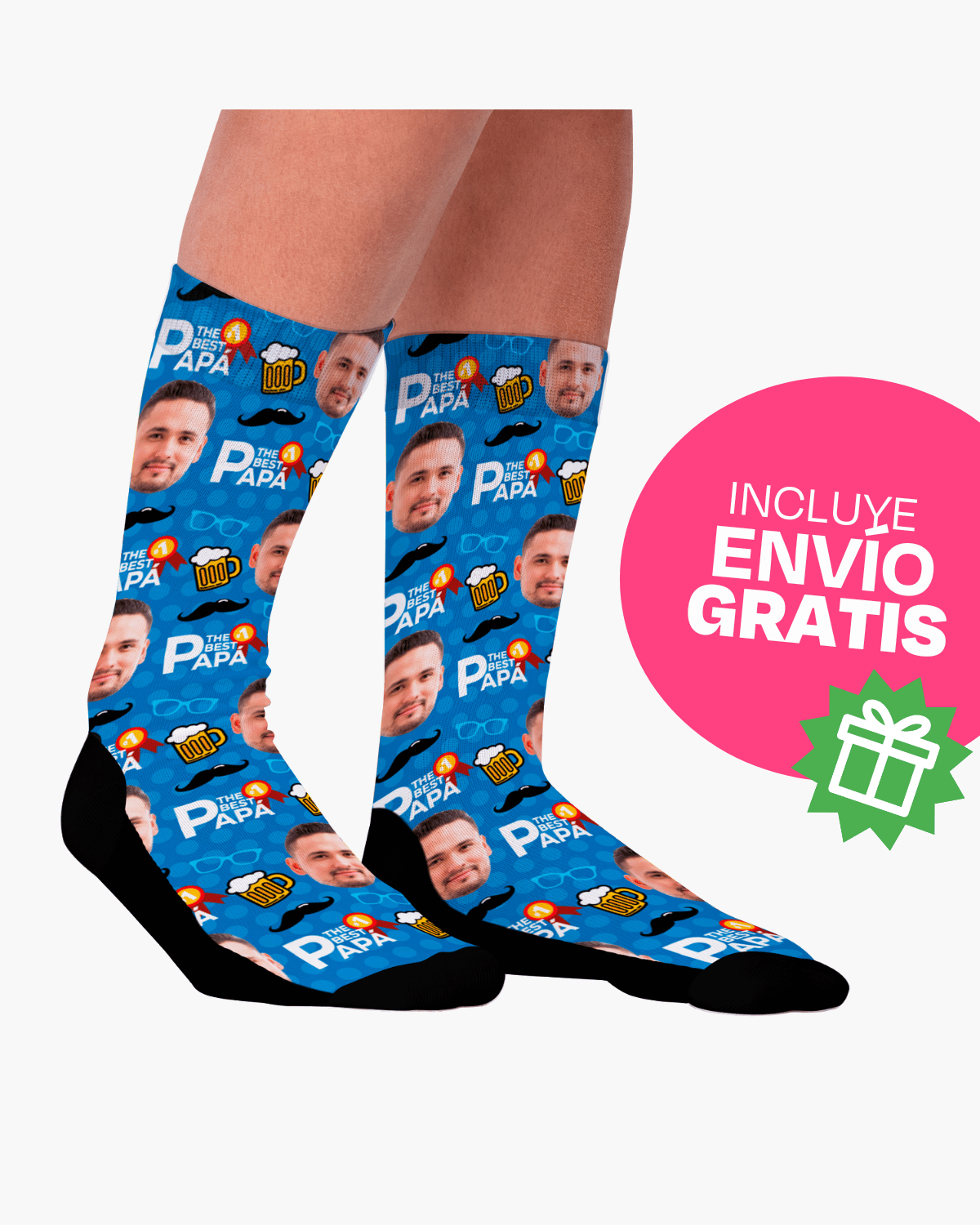 Calcetines Personalizados - El Mejor Papá