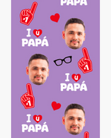 Calcetines Personalizados - Te amo Papá