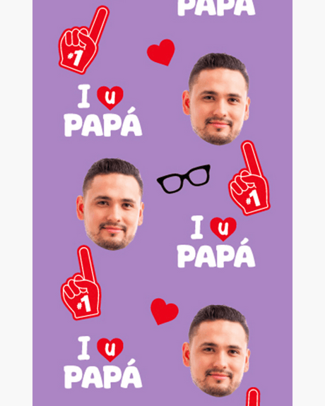 Calcetines Personalizados - Te amo Papá